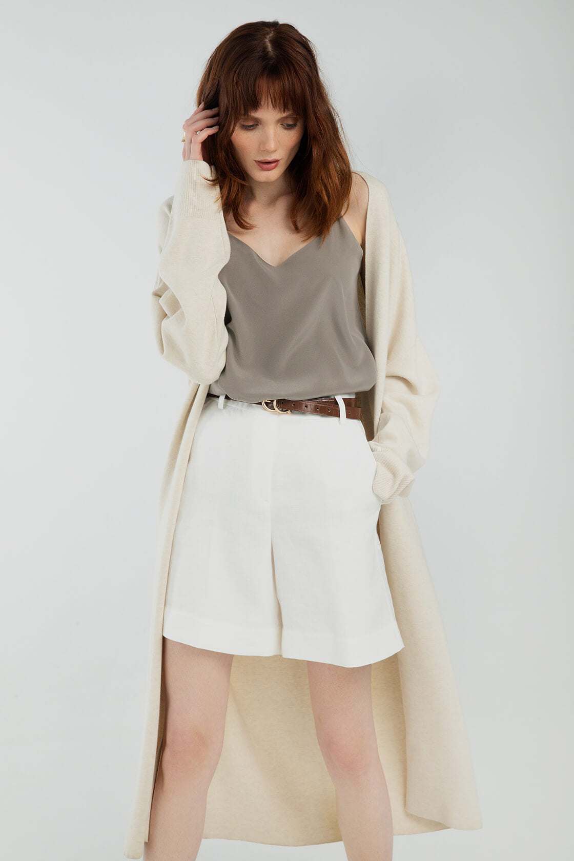 Top Almond Gray