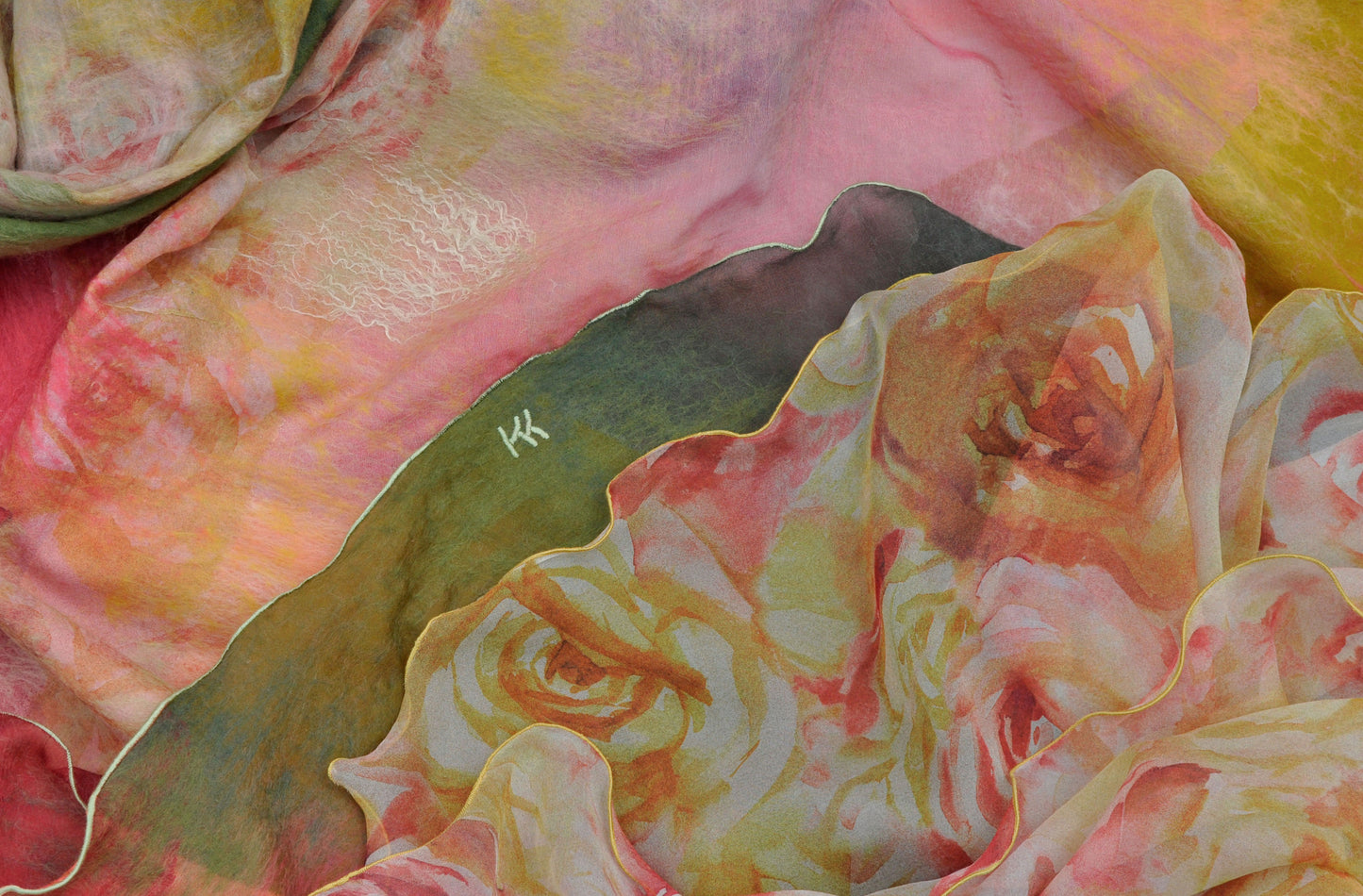 Shawl Florentine Rose